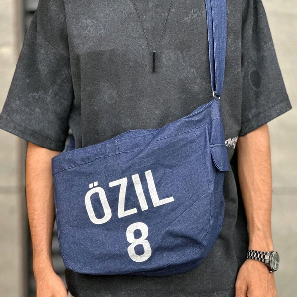 Vintage High-capacity Canvas Slouchy Tote Bag | Ultra Sporty Messenger Sling Bag For Multipurpose Use - SRF2