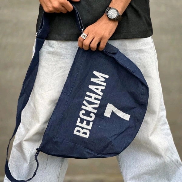 Vintage High-capacity Canvas Slouchy Tote Bag | Ultra Sporty Messenger Sling Bag For Multipurpose Use - SRF3