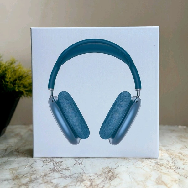 Air Max High Quality With Popup Window, Carrying Pouch, And High Sound Quality With Mic - Blue