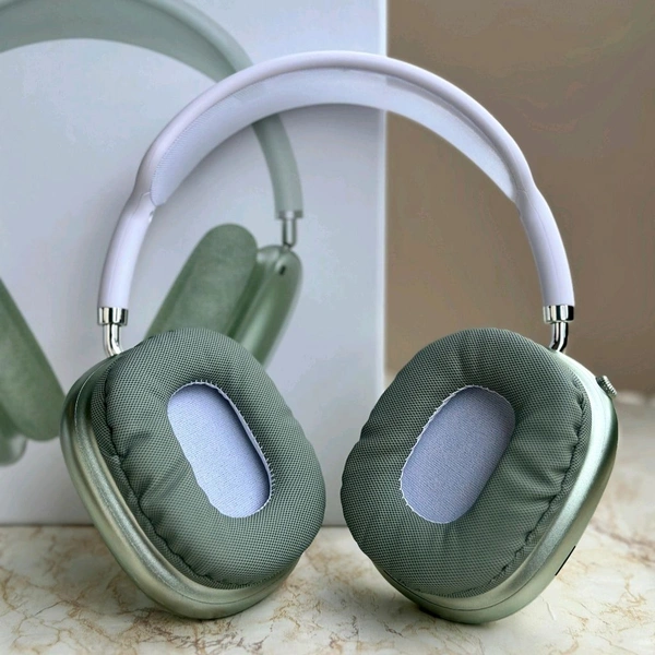 Air Max High Quality With Popup Window, Carrying Pouch, And High Sound Quality With Mic - Green