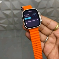 Watch Ultra S18 Model CD10 Add Dynamic Island, 360 camera + 4G sim watch Dual camera, 2GB And 32GB Storage 