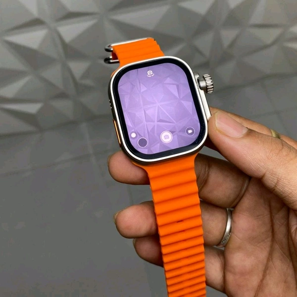 Watch Ultra S18 Model CD10 Add Dynamic Island, 360 camera + 4G sim watch Dual camera, 2GB And 32GB Storage 
