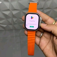 Watch Ultra S18 Model CD10 Add Dynamic Island, 360 camera + 4G sim watch Dual camera, 2GB And 32GB Storage 