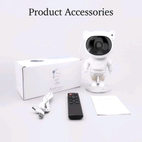 Astronaut Galaxy Light Projector, Space Buddy Projector Night Light for Bedroom with Remote Control and Timer, Astro Alan Star Ceiling Projector for Kids Adults