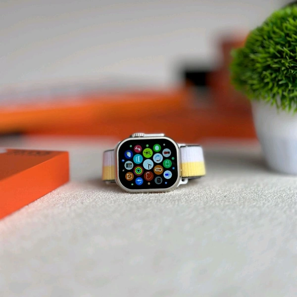 7 In 1 Ultra Smartwatch Combo Offer | Best Gift Box Packing With 7 Awesome Quality Straps With Watch - SRB2