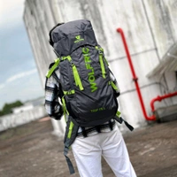 WOLFRIC Trekking Bag, 75 Liter Capacity, High End Quality Collection