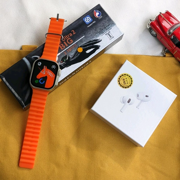 Most Awaited Budget Combo | Hiwatch Pro T900 Ultra 2 49MM Smartwatch, Air Oro Wireless Bluetooth Buds