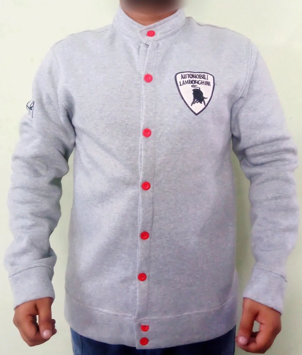 Woolen Coat - Mercury, Xl