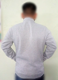 Woolen Coat - Mercury, Xl