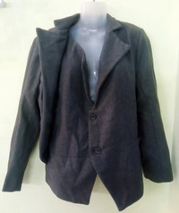 Woolen Coat  - Gray, L