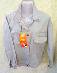 Denim Jacket - Gray, XL