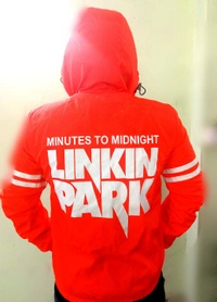 Stylish Jacket  - Red Orange, M L