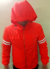 Stylish Jacket  - Red Orange, M L