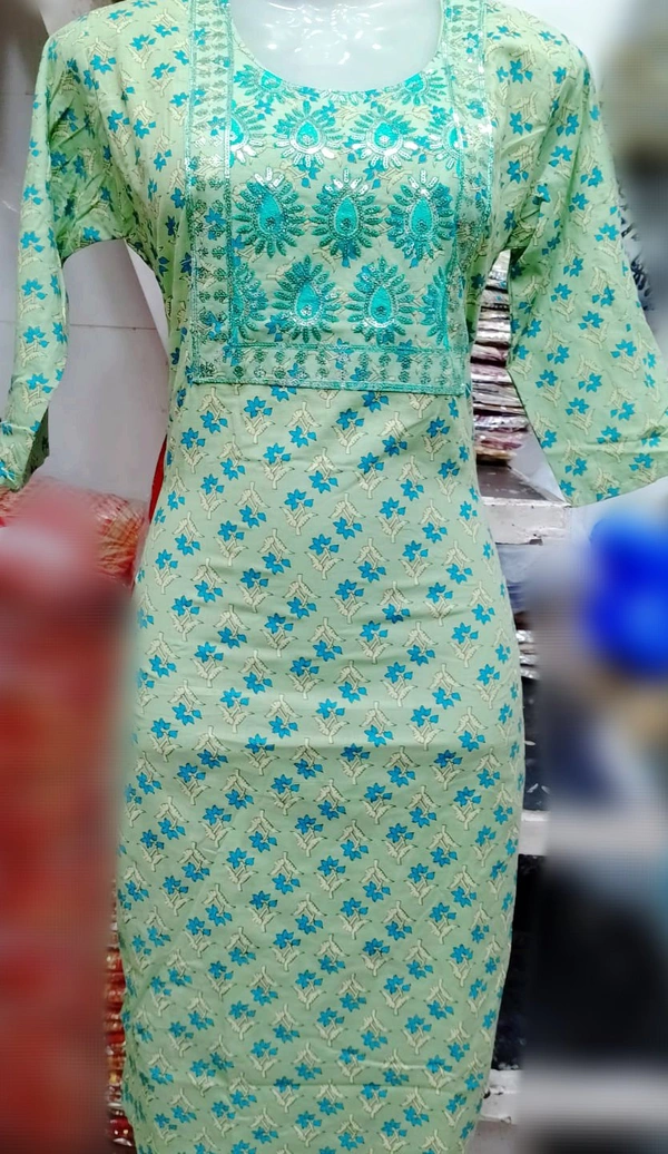 Side Cut Kurti  - XL