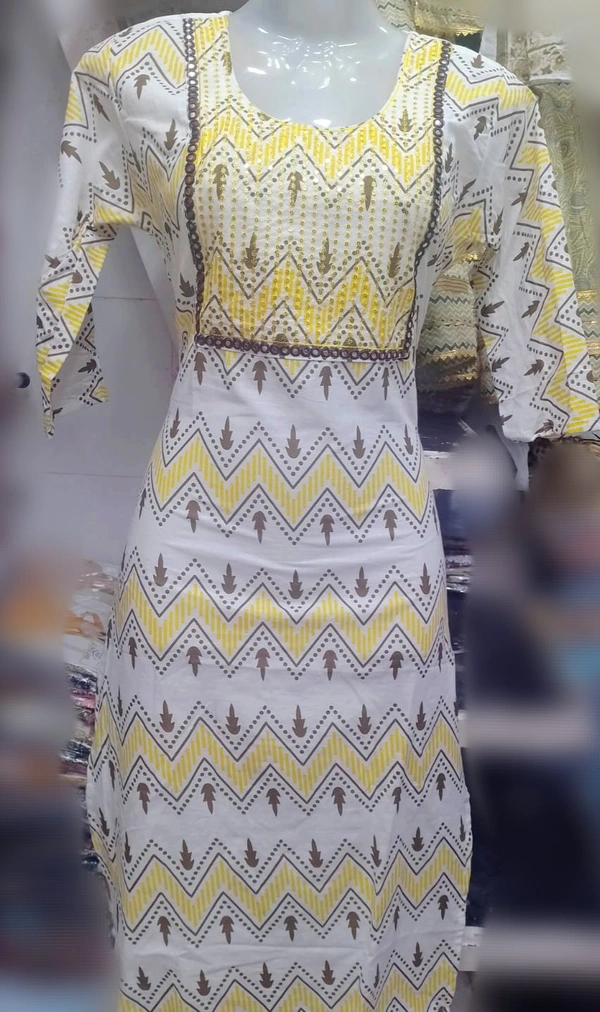Side Cut Kurti 