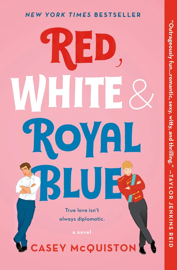 Red, White & Royal Blue: A Novel - 13.97 x 3.05 x 20.96 cm, Casey Mcquiston, 432 Paperback