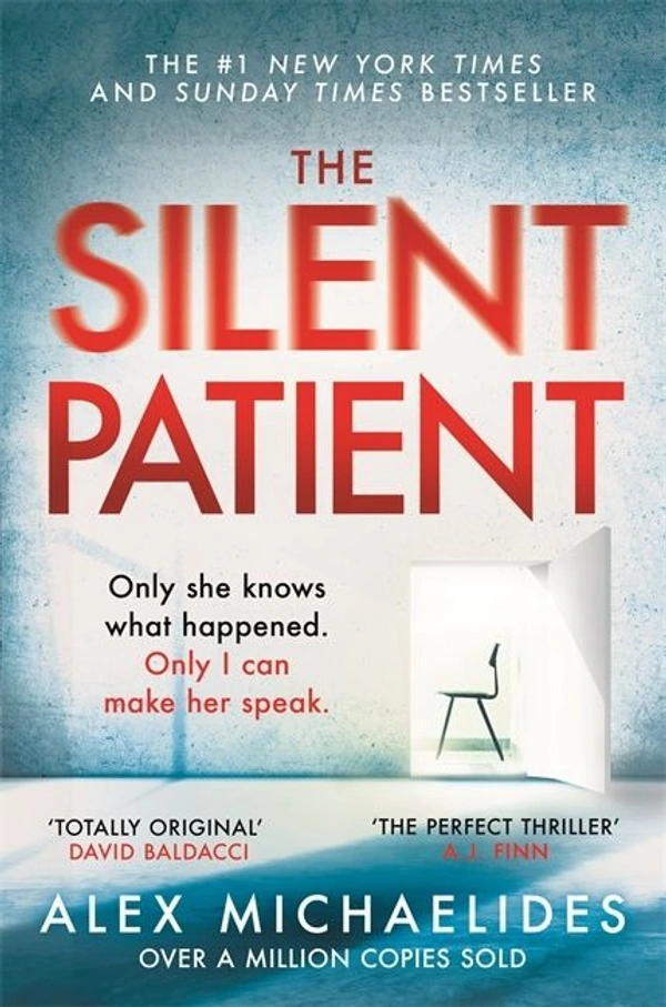 The Silent Patient - 12.6 x 2.6 x 19.6 cm, Alex Michaelides, 352 Paperback