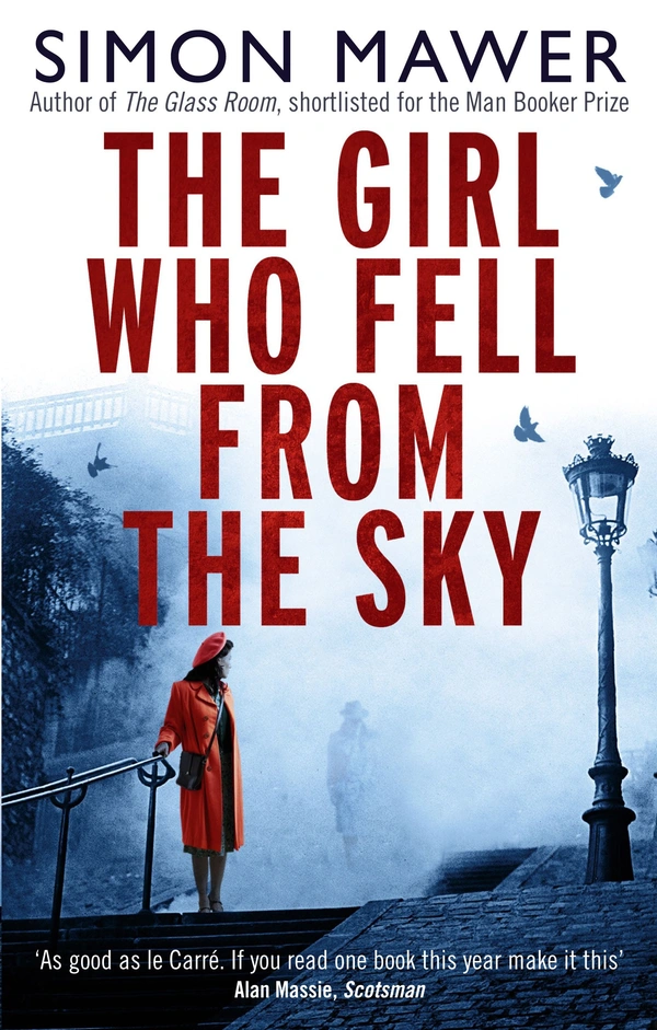 The Girl Who Fell From The Sky (Marian Sutro) - 12.9 x 2.4 x 19.8 cm, Simon Mawyer, 416 Paperback