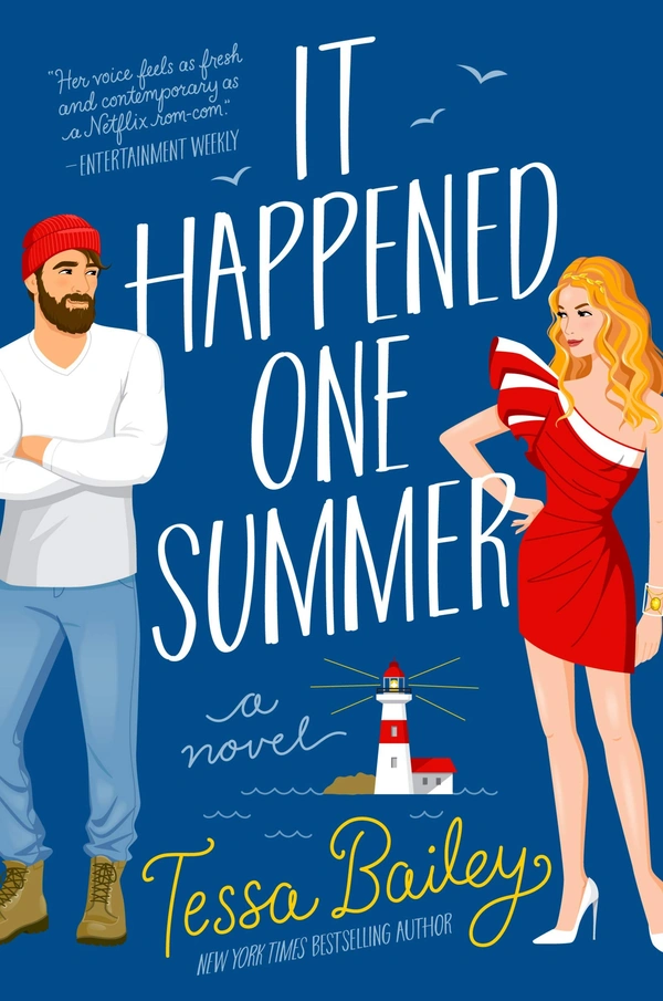 It Happened One Summer: A Novel - 13.49 x 2.39 x 20.32 cm, Tessa Bailey, 416 Paperback
