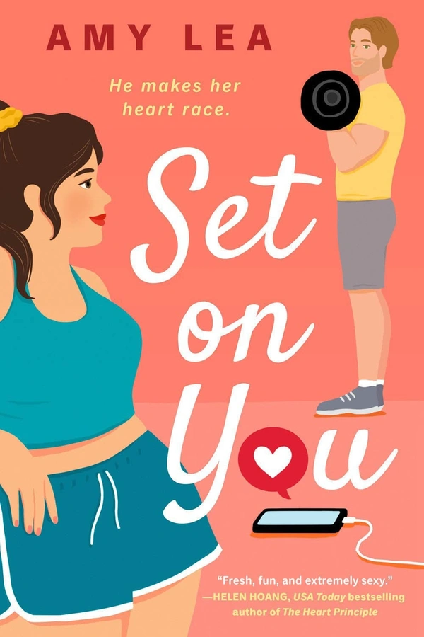 Set On You: A witty, addictive, chemistry filled rom-com - 12.9 x 2.3 x 19.8 cm, Amy Lea, 384 Paperback