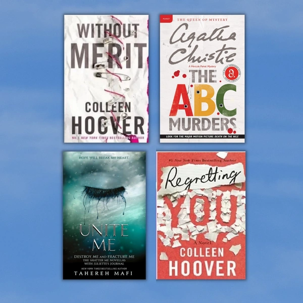 4 Books Set - THRILLER, ROMANCE - Various Authors, 400 to 600 Paperback