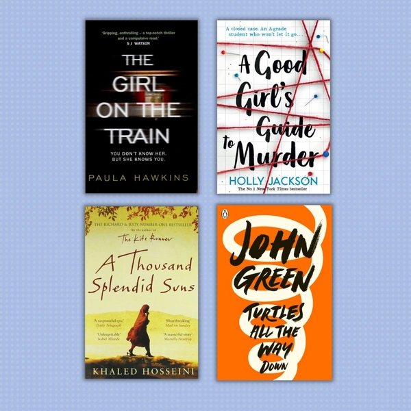 4 Books Set - THRILLER, FICTION - Various Authors, 300 to 600
