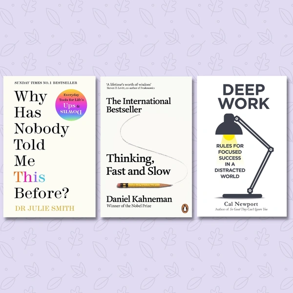 3 Books Set - SELF HELP - Various Authors, 300 to 500