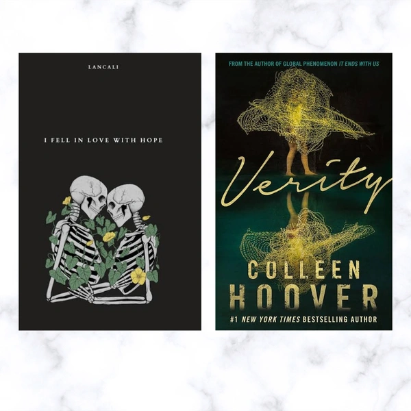 Set Of 2 Books - THRILLER, FICTIONAL - Lancali And Colleen Hooever, 300 to 600 Paperbacks