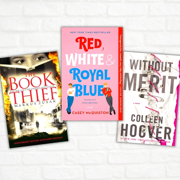 Set Of 3 Books - THRILLER/ ROMANCE/ FICTIONAL  - Various Authors, 300 to 700 Paperback