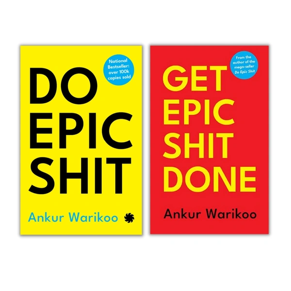 Set Of 2 Books - SELF HELP, INSPIRATIONAL  - Ankur Warikoo, 650+ Paperback