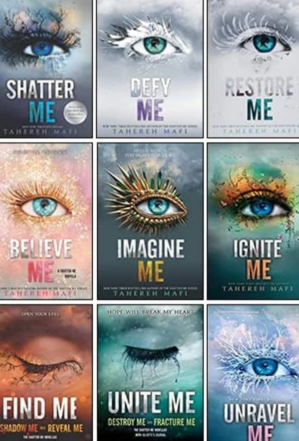 SHATTER ME Series 9 Books Set - Tahereh Mafi, 2000+ Paperback