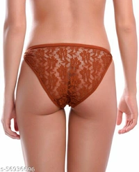 MADAM Women's and Girls Low Waist Full Net Sexy Bikini Panty (pack of 3)Name: MADAM Women's and Girls Low Waist Full Net Sexy Bikini Panty (pack of 3)Fabric: Lace - M