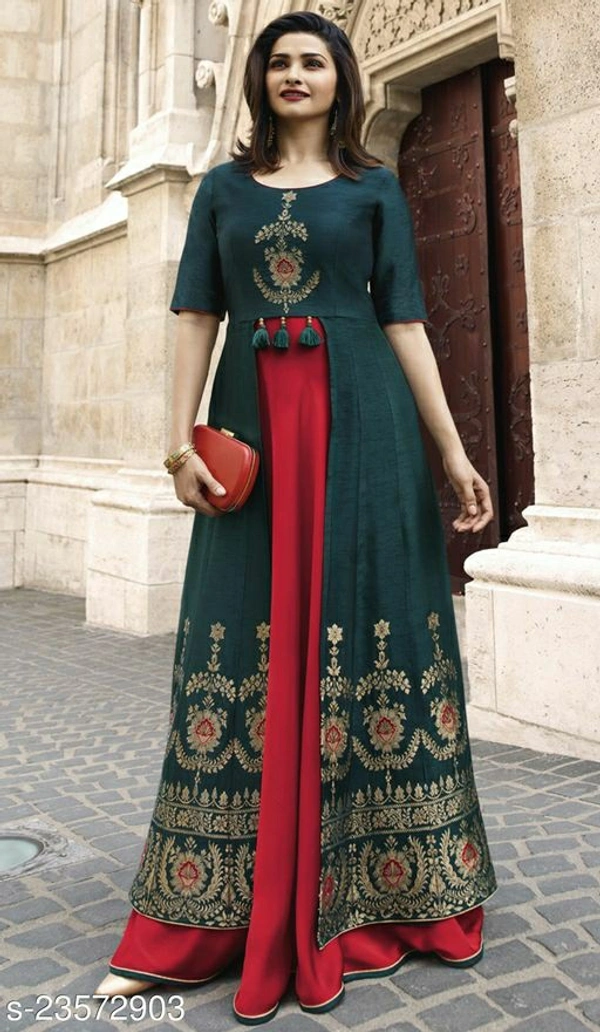 KURTA RAYON STARIGHT Name: KURTA RAYON STARIGHT Fabric: RayonSleeve Length: Short Sleeves - Kurta Rayon, L