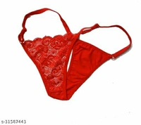 Women Bikini Multicolor Cotton Blend Panty (Pack of 2)Name: Women Bikini Multicolor Cotton Blend Panty (Pack of 2)Fabric: Cotton BlendPattern: EmbroideredMultipack: 2 - Red & Black , Free Size