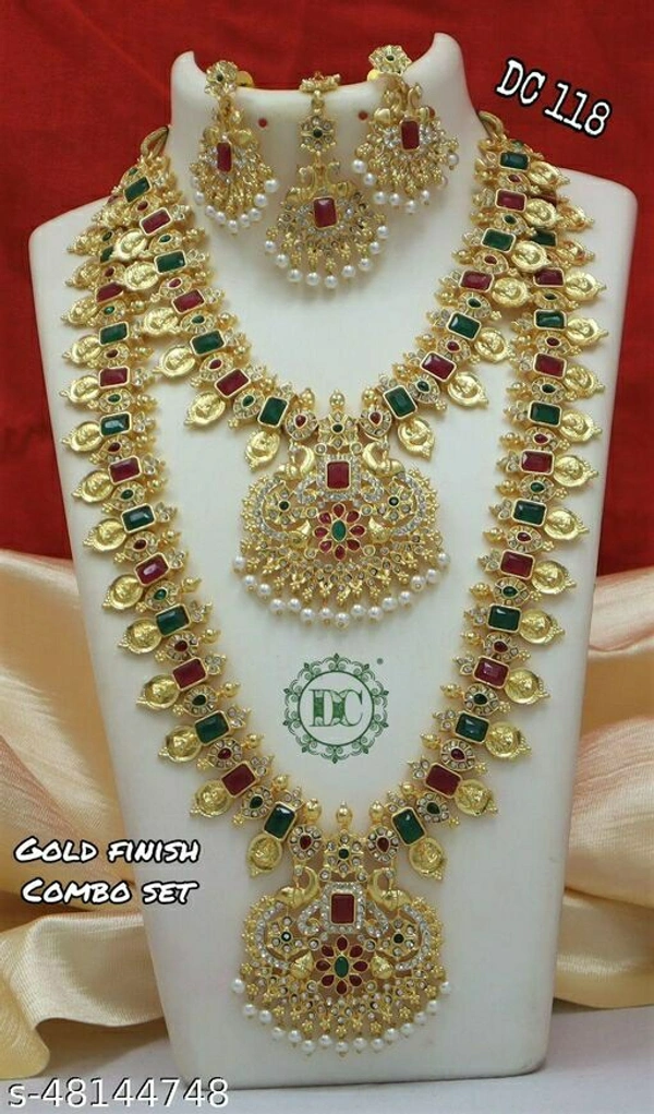 Twinkling Colorful Jewellery Sets - Free Size