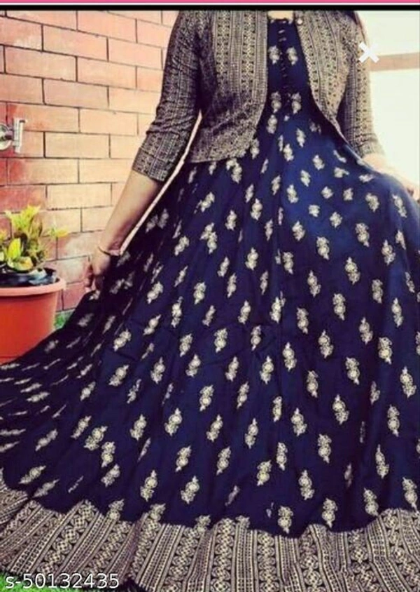 Chitrarekha Superior Kurtis - Dark Blue , M