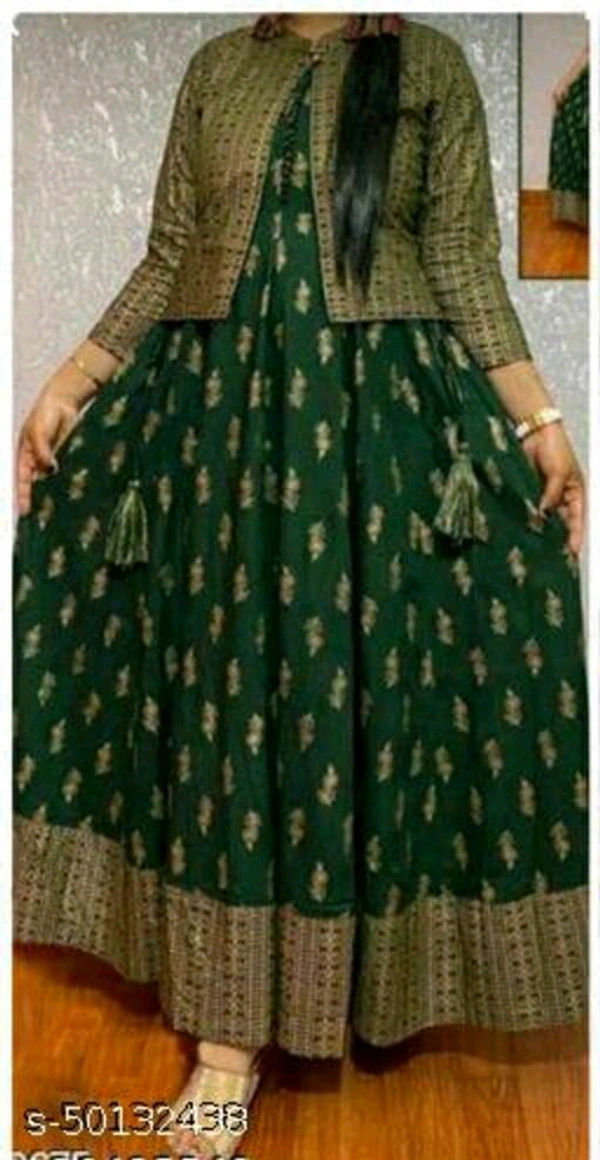 Chitrarekha Superior Kurtis - Dark Green, M