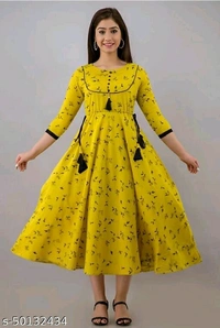 Chitrarekha Superior Kurtis - Yellow , M