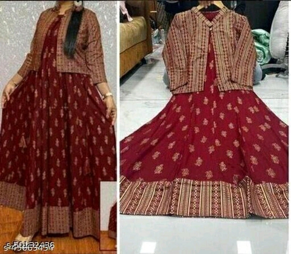 Chitrarekha Superior Kurtis - Red, L
