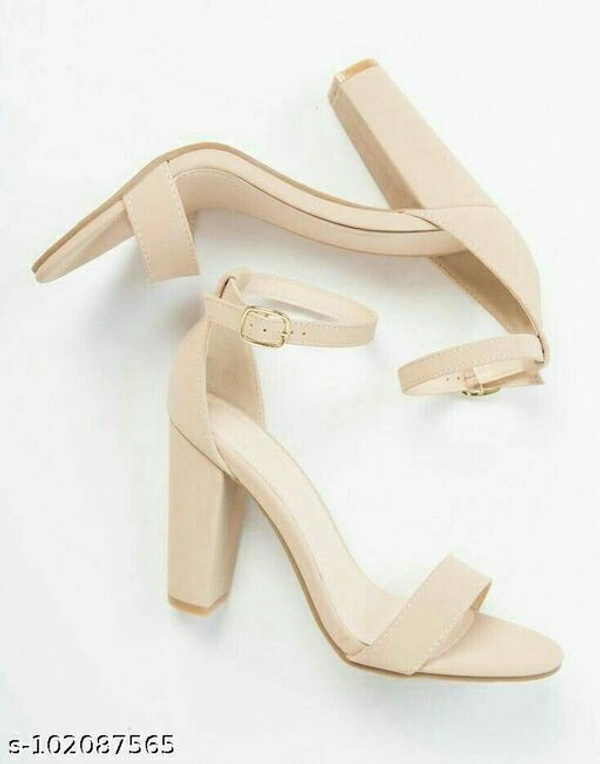 RIKEROP Women Beige Casual Heel - IND-6