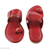 Attractive women Flats - RED, IND-9