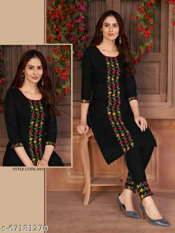 Kurta Sets - Black, XXL