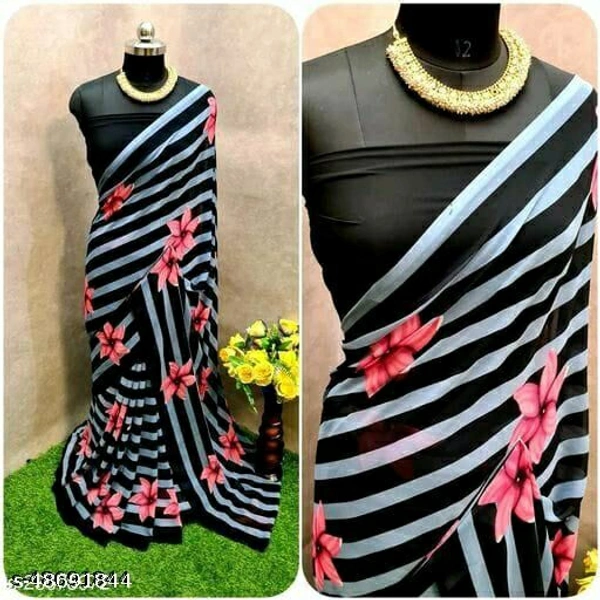 Trendy Refined Sarees - Free Size