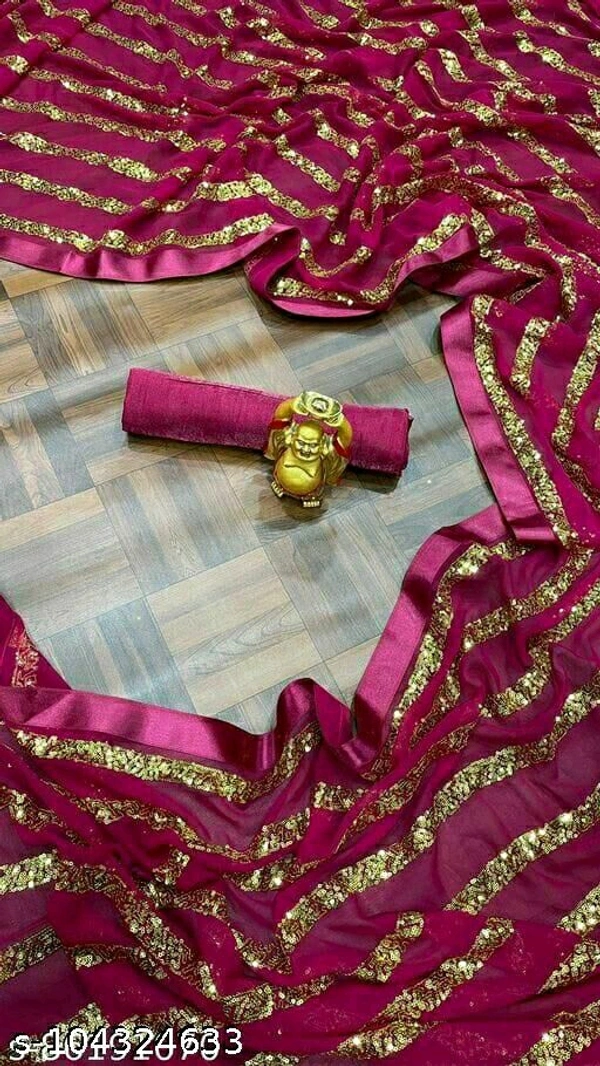 Aagam Alluring Sarees - Pink, Free Size