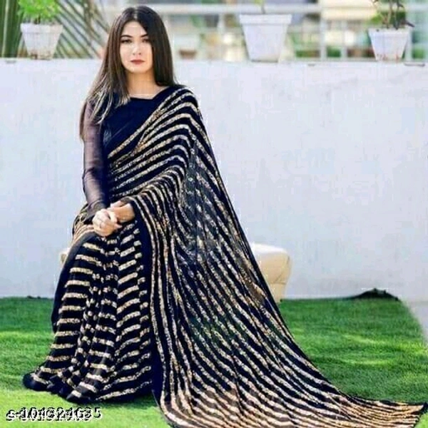 Aagam Alluring Sarees - Black, Free Size