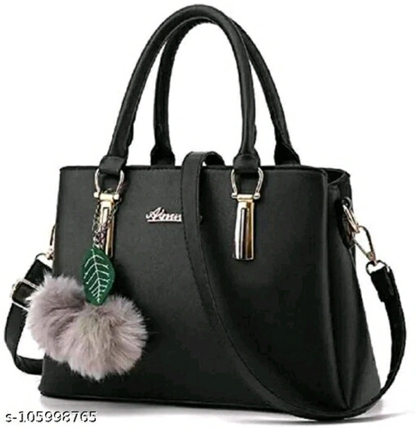 Voguish Attractive Women Handbags Handbag for Women and Girls casual Shoulder Bag Purse New latest Design Handbags - Black, Free Size