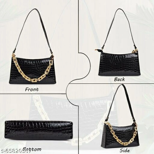 Casual Trendy Travel Bags - Black, Free Size
