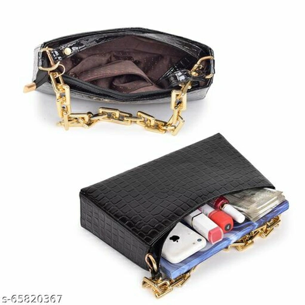 Casual Trendy Travel Bags - Black, Free Size