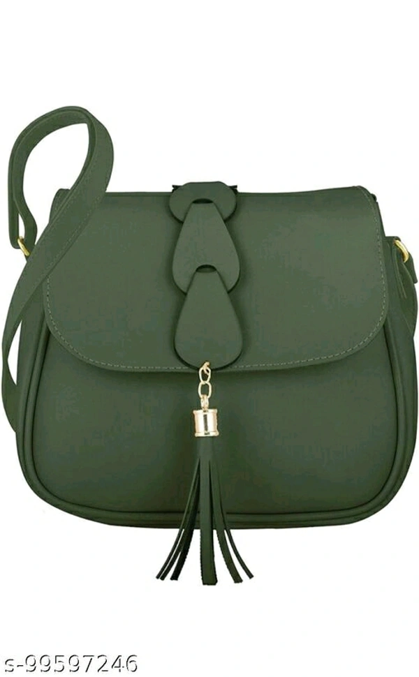 Trendy Versatile Women's Slingbags - Dark Green, Free Size