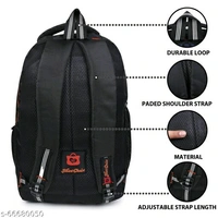 HEART CHOICE Casual Waterproof Laptop Backpack/ Office Bag/ School Bag/ College Bag For Men & Women (Grey N Blue ) Name: HEART CHOICE Casual Waterproof Laptop Backpack/ Office Bag/ School Bag/ College Bag For Men & Women - Orange, Free Size